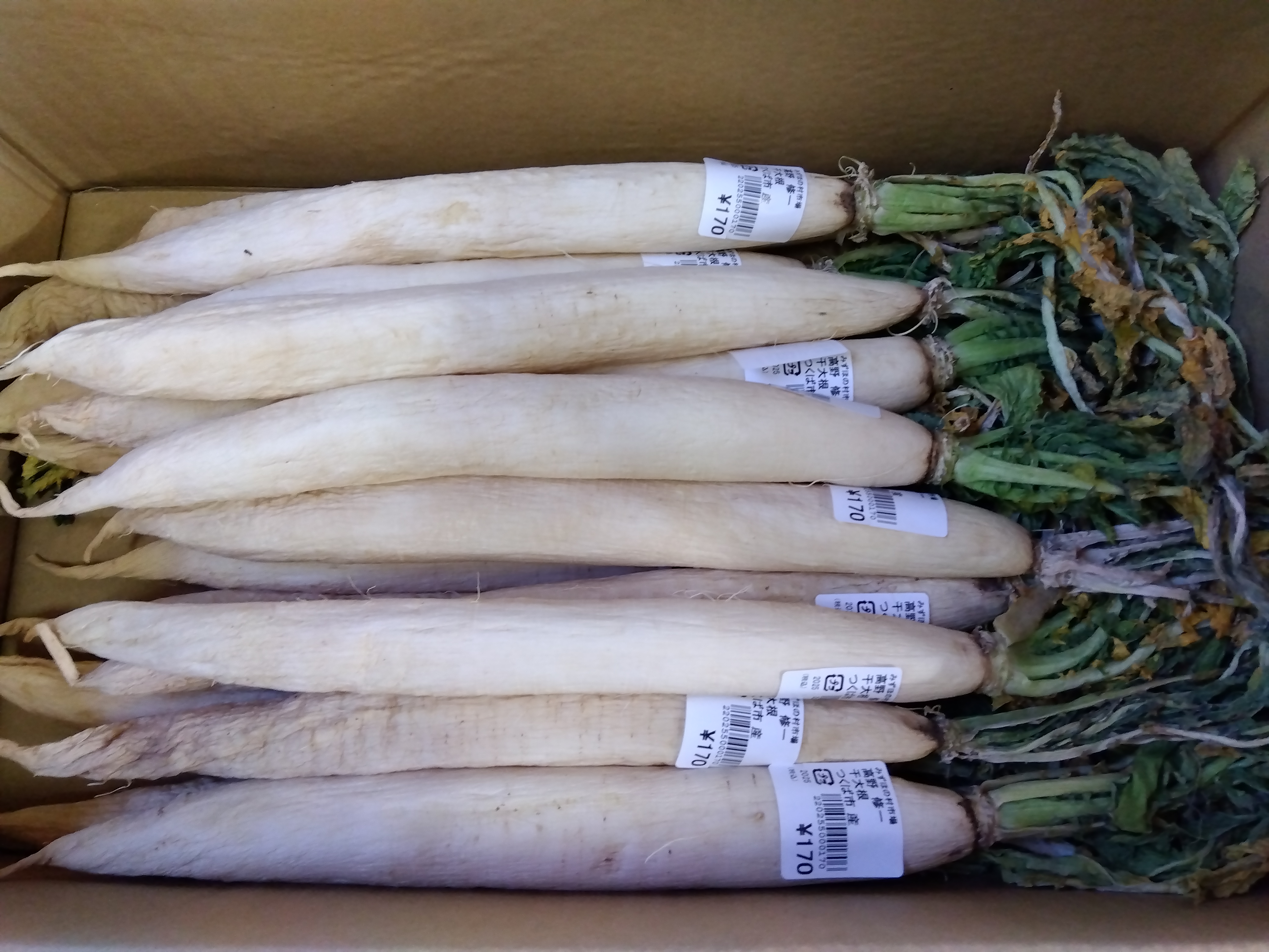 干し大根入りました - 農産物直売所 みずほの村市場/茨城県つくば市